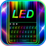 led theme android application logo